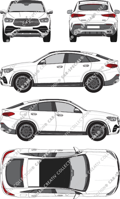 Mercedes-Benz GLE, 2020–2023 (Merc_991)