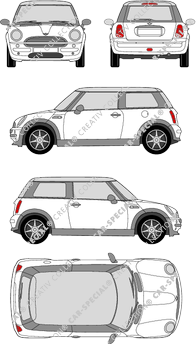 MINI Mini Kombilimousine, 2001–2006 (Mini_001)