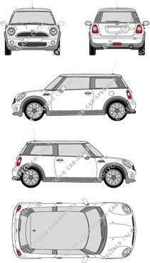 MINI Mini Cooper, Kombilimousine, 3 Doors (2006)