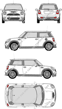 MINI Mini Cooper S, Hayon, 3 Doors (2006)