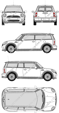 MINI Clubman, combi, 3 Doors (2007)