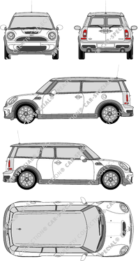 MINI Clubman S, S, combi, 3 Doors (2007)