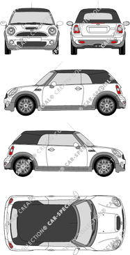 MINI Mini Cooper S, Convertible, 2 Doors (2009)