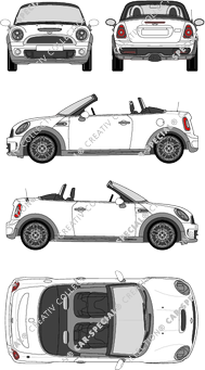 MINI Roadster Descapotable, 2012–2015 (Mini_016)