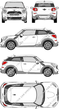 MINI Paceman Kombilimousine, 2012–2016 (Mini_017)