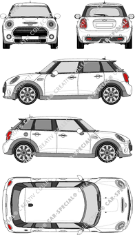 MINI Mini Cooper S, Hayon, 5 Doors (2014)