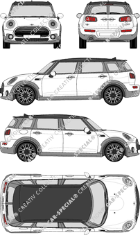 MINI Clubman Station wagon, current (since 2015) (Mini_025)