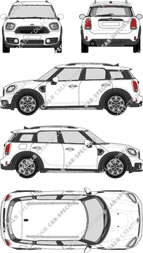 MINI Countryman, 2017–2020 (Mini_029)