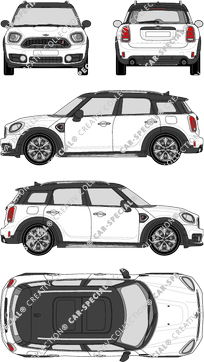 MINI Countryman Kombi, 2017–2020 (Mini_030)