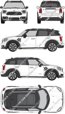 MINI Countryman Cooper S All4, SE All4, station wagon, 5 Doors (2017)