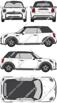 MINI Mini Cooper, cabriolet, 2 Doors (2021)