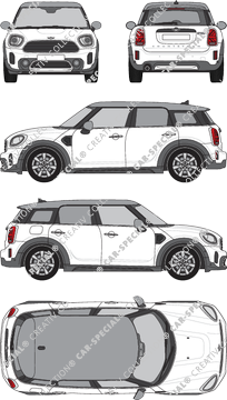 MINI Countryman station wagon, attuale (a partire da 2020) (Mini_042)