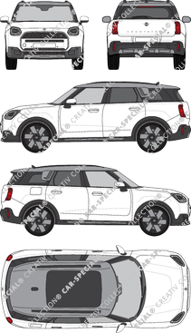 MINI Countryman station wagon, attuale (a partire da 2024) (Mini_046)