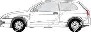 Mitsubishi Colt, 1996–2003