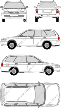 Mitsubishi Lancer, 1991–1996 (Mits_019)