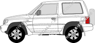 Mitsubishi Pajero Station wagon, 1997–2000