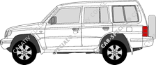 Mitsubishi Pajero break, 1997–2000