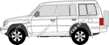 Mitsubishi Pajero Station wagon, 1997–2000