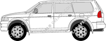 Mitsubishi Pajero station wagon, 2000–2004