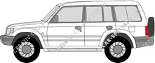 Mitsubishi Pajero station wagon