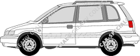 Mitsubishi Space Runner, 1996–1999