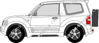 Mitsubishi Pajero break, 2000–2004