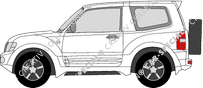 Mitsubishi Pajero Station wagon, 2000–2004