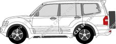 Mitsubishi Pajero station wagon, 2000–2004