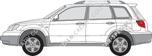 Mitsubishi Outlander station wagon, 2003–2007