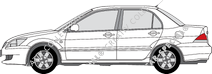 Mitsubishi Lancer, 2003–2007