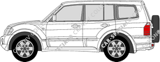 Mitsubishi Pajero combi, 2004–2007