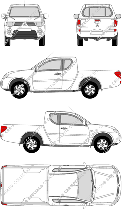 Mitsubishi L200, 2011–2015 (Mits_052)