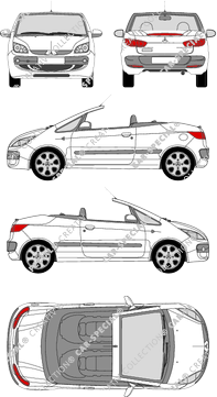 Mitsubishi Colt CZC, CZC, cabriolet, 2 Doors (2006)