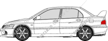 Mitsubishi Lancer berlina, 2006–2007