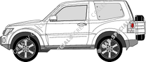 Mitsubishi Pajero station wagon, 2007–2015