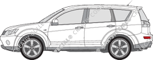 Mitsubishi Outlander combi, 2007–2010