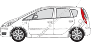 Mitsubishi Colt, 2007–2008