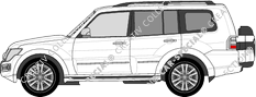 Mitsubishi Pajero station wagon, 2015–2021