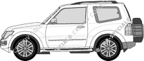 Mitsubishi Pajero Station wagon, 2015–2021