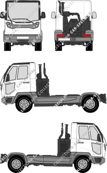 Multicar M31 Telaio per sovrastrutture, a partire da 2013 (Mult_006)