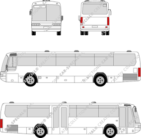 Neoplan Volan/Ungarn N 316 L Hungría, N 316 L, Hungría, bus