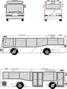 Neoplan Centroliner N 4010, N 4010, low-floor bus, 2 Doors