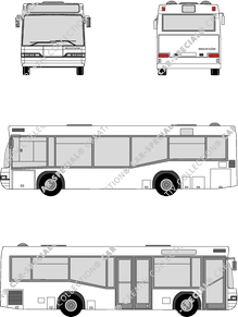 Neoplan Centroliner N 4010, N 4010, Niederflurbus, 2 Doors