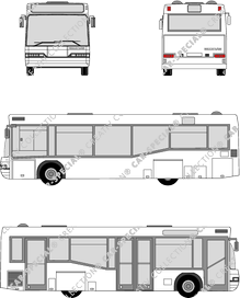 Neoplan Centroliner N 4010, N 4010, bus met lage instap, 3 Doors
