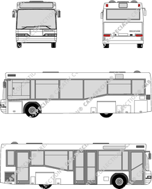 Neoplan Centroliner N 4010, N 4010, Niederflurbus, 3 Doors