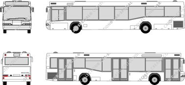 Neoplan N 4014, bus, 3 Doors