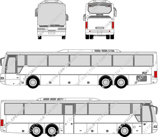 Neoplan Euroliner N 316 K-L 52 zitplaatsen, N 316 K-L, 52 zitplaatsen, bus