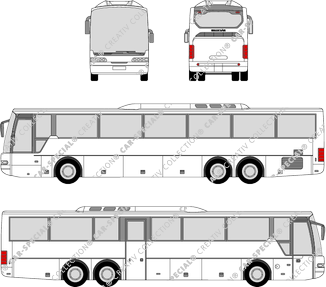 Neoplan Euroliner N 316 K-L 57 zitplaatsen, N 316 K-L, 57 zitplaatsen, bus