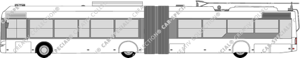 Neoplan Electroliner articulated bus, from 2005