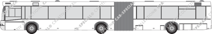 Neoplan N 4021 articulated bus, from 1998